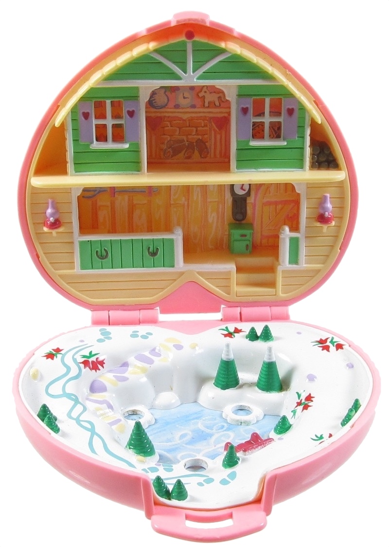 polly pocket winter house