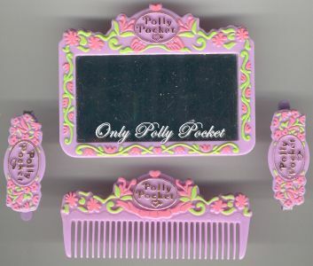 polly pocket pretty hair playset