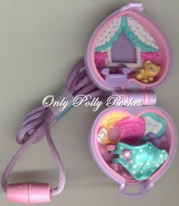 1993 - Polly Pocket Baby and Blanket Locket - Babysitter Collection