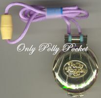 1993 - Polly Pocket Seashine Mermaid Locket - Keepsake Collection - Bluebird Toys
