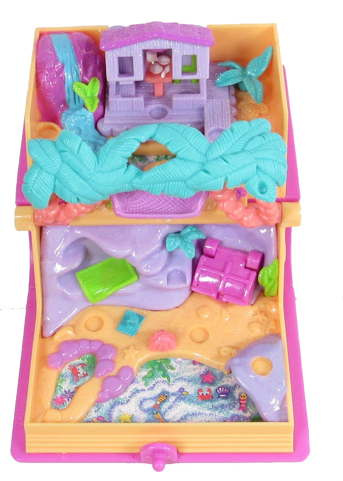 polly pocket glitter island