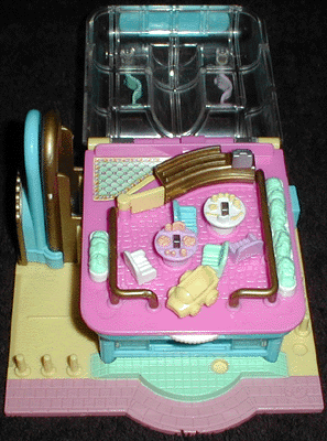 1995 - Polly Pocket Supermarket - Pollyville - Bluebird Toys