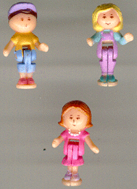 1995 - Polly Pocket Swinging Pretty - Keepsake Collection Bluebird Toys 