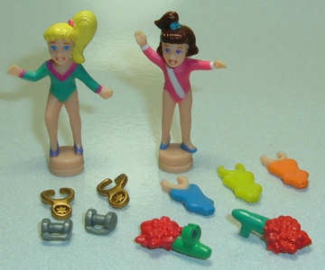 1999 Polly Pocket Floor Exercise - Gym Turnfest